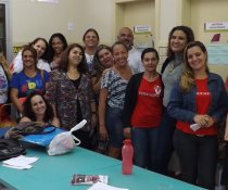 ENCONTRO COM O COLORIR NO CMEI CORA CORALINA - SERRA