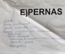 DINÂMICA O BONECO NO CURSO SUSTENTABILIDADE MINISTRADO NA EMEF VALÉRIA MARIA MIRANDA