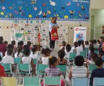 CMEI CORA CORALINA - LANÇAMENTO DO PROGRAMA COLORIR SUSTENTÁVEL - SERRA - ES