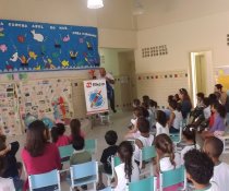 CMEI CORA CORALINA - LANÇAMENTO DO PROGRAMA COLORIR SUSTENTÁVEL - SERRA - ES