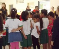 LANÇAMENTO DO PROGRAMA COLORIR SUSTENTÁVEL NO CMEI CORA CORALINA - SERRA - ES - VESPERTINO