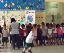 LANÇAMENTO DO PROGRAMA COLORIR SUSTENTÁVEL NO CMEI CORA CORALINA - SERRA - ES - VESPERTINO