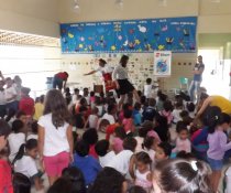 LANÇAMENTO DO PROGRAMA COLORIR SUSTENTÁVEL NO CMEI CORA CORALINA - SERRA - ES - VESPERTINO