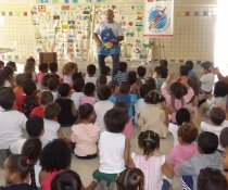 LANÇAMENTO DO PROGRAMA COLORIR SUSTENTÁVEL NO CMEI CORA CORALINA - SERRA - ES - VESPERTINO