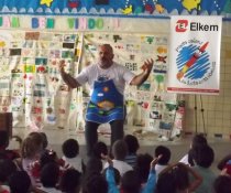 LANÇAMENTO DO PROGRAMA COLORIR SUSTENTÁVEL NO CMEI CORA CORALINA - SERRA - ES - VESPERTINO