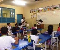 PC3ES = SUSTENTÁVEL - EMEF ANTÔNIO V. REZENDE - CENTRAL CARAPINA - SERRA - ES (PARCEIROS: ASPE E COLORIR)