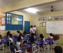 PC3ES = SUSTENTÁVEL - EMEF ANTÔNIO V. REZENDE - CENTRAL CARAPINA - SERRA - ES (PARCEIROS: ASPE E COLORIR)