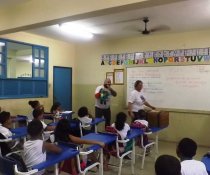 PC3ES = SUSTENTÁVEL - EMEF ANTÔNIO V. REZENDE - CENTRAL CARAPINA - SERRA - ES (PARCEIROS: ASPE E COLORIR)