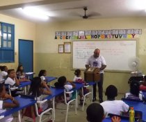 PC3ES = SUSTENTÁVEL - EMEF ANTÔNIO V. REZENDE - CENTRAL CARAPINA - SERRA - ES (PARCEIROS: ASPE E COLORIR)