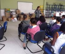 PCS - CAPRI LÍDERES AUDITORES NA EEEFM TEOTÔNIO B. VILELA - CARIACICA - ES