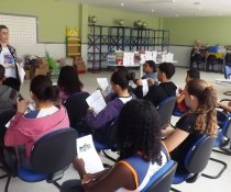 PCS - CAPRI LÍDERES AUDITORES NA EEEFM TEOTÔNIO B. VILELA - CARIACICA - ES