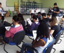 PCS - CAPRI LÍDERES AUDITORES NA EEEFM TEOTÔNIO B. VILELA - CARIACICA - ES