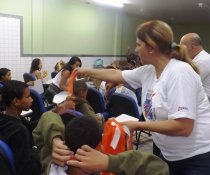 PCS - RODA DE CONVERSA - 4 TURMAS DE 5ª SÉRIES DA EEEFM TEOTÔNIO B. VILELA - CARIACICA - ES