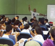 PCS - RODA DE CONVERSA - 4 TURMAS DE 5ª SÉRIES DA EEEFM TEOTÔNIO B. VILELA - CARIACICA - ES