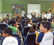 PCS - RODA DE CONVERSA - 4 TURMAS DE 5ª SÉRIES DA EEEFM TEOTÔNIO B. VILELA - CARIACICA - ES