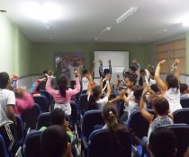 PCS - RODA DE CONVERSA - 4 TURMAS DE 5ª SÉRIES DA EEEFM TEOTÔNIO B. VILELA - CARIACICA - ES