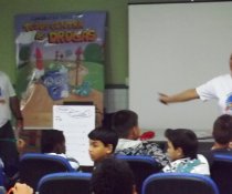 PCS - RODA DE CONVERSA - 4 TURMAS DE 5ª SÉRIES DA EEEFM TEOTÔNIO B. VILELA - CARIACICA - ES