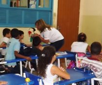 PC3ES = SUSTENTÁVEL - EMEF ANTÔNIO VIEIRA - CENTRAL CARAPINA - SERRA - ES (PARCEIROS: ASPE E COLORIR)