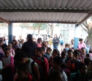 PC3ES - LANÇAMENTO E REUNIÃO DE LÍDERES PC3ES NA EMEF ANTÔNIO V. REZENDE - SERRA. MAT VESP