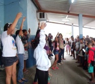 PC3ES - LANÇAMENTO E REUNIÃO DE LÍDERES PC3ES NA EMEF ANTÔNIO V. REZENDE - SERRA. MAT VESP
