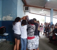 PC3ES - LANÇAMENTO E REUNIÃO DE LÍDERES PC3ES NA EMEF ANTÔNIO V. REZENDE - SERRA. MAT VESP