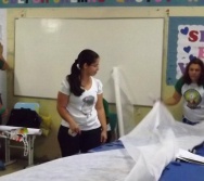 PC3ES - MOSTRA CULTURAL NA EMEF ANTÔNIO V. REZENDE - SERRA. MAT e VESP