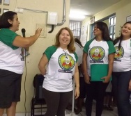 PC3ES - MOSTRA CULTURAL NA EMEF ANTÔNIO V. REZENDE - SERRA. MAT e VESP