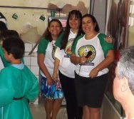 PC3ES - MOSTRA CULTURAL NA EMEF ANTÔNIO V. REZENDE - SERRA. MAT e VESP