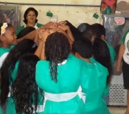 PC3ES - MOSTRA CULTURAL NA EMEF ANTÔNIO V. REZENDE - SERRA. MAT e VESP