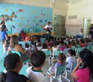 VISITA DO SR, MOISES PANGONI-  representante da Instituição da Noruega ((Norwegian Church Aid)