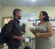 VISITA DO SR, MOISES PANGONI-  representante da Instituição da Noruega ((Norwegian Church Aid)