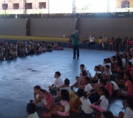 APRESENTAÇÃO DOS ALUNOS DA PROF GINA EMEF VALÉRIA MARIA MIRANDA - SHOW DE TALENTOS - PC3ES