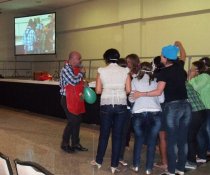SEMINÁRIO A GAZETA NA SALA DE AULA - PALESTRA COM A TURMA DO COLORIR II