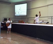SEMINÁRIO A GAZETA NA SALA DE AULA - PALESTRA COM A TURMA DO COLORIR II