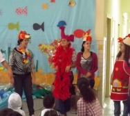 CULMINÂNCIA DO COLORIR SUSTENTÁVEL NO CMEI CORA CORALINA