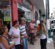 PC3ES  - CULMINÂNCIA DO PROJETO NA ESCOLA PROF ERNESTO NASCIMENTO COM PASSEATA NA RUA