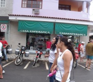 PC3ES  - CULMINÂNCIA DO PROJETO NA ESCOLA PROF ERNESTO NASCIMENTO COM PASSEATA NA RUA
