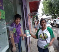 PC3ES  - CULMINÂNCIA DO PROJETO NA ESCOLA PROF ERNESTO NASCIMENTO COM PASSEATA NA RUA