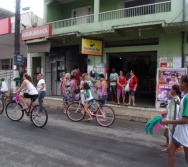PC3ES  - CULMINÂNCIA DO PROJETO NA ESCOLA PROF ERNESTO NASCIMENTO COM PASSEATA NA RUA
