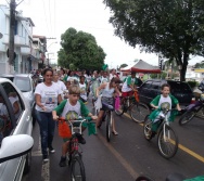PC3ES  - CULMINÂNCIA DO PROJETO NA ESCOLA PROF ERNESTO NASCIMENTO COM PASSEATA NA RUA