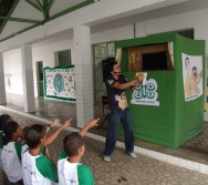 PC3ES  - CULMINÂNCIA DO PROJETO NA ESCOLA PROF ERNESTO NASCIMENTO COM PASSEATA NA RUA