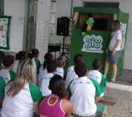 PC3ES  - CULMINÂNCIA DO PROJETO NA ESCOLA PROF ERNESTO NASCIMENTO COM PASSEATA NA RUA