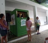 PC3ES  - CULMINÂNCIA DO PROJETO NA ESCOLA PROF ERNESTO NASCIMENTO COM PASSEATA NA RUA