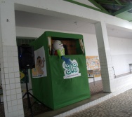 PC3ES  - CULMINÂNCIA DO PROJETO NA ESCOLA PROF ERNESTO NASCIMENTO COM PASSEATA NA RUA