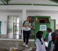 PC3ES  - CULMINÂNCIA DO PROJETO NA ESCOLA PROF ERNESTO NASCIMENTO COM PASSEATA NA RUA