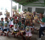 PC3ES  - CULMINÂNCIA DO PROJETO NA ESCOLA PROF ERNESTO NASCIMENTO COM PASSEATA NA RUA