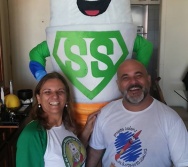 SUPER SUSTENTÁVEL CHEGA EM VITÓRIA A OSCIP COLORIR FOI RECEPCIONÁ-LO