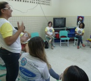 CAPRI - CMEI CORA CORALINA - APRESENTAÇÃO DA PROJETO CONTANDO HISTÓRIA COLORINDO VIDAS