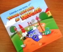 NOVO LIVRO - TODOS CONTRA O BULLYING - COLORIR E ESTÚDIO ZOTA