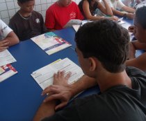 REUNIÃO COM LIDERES DA EMEF CIDADE POMAR - MATUTINO